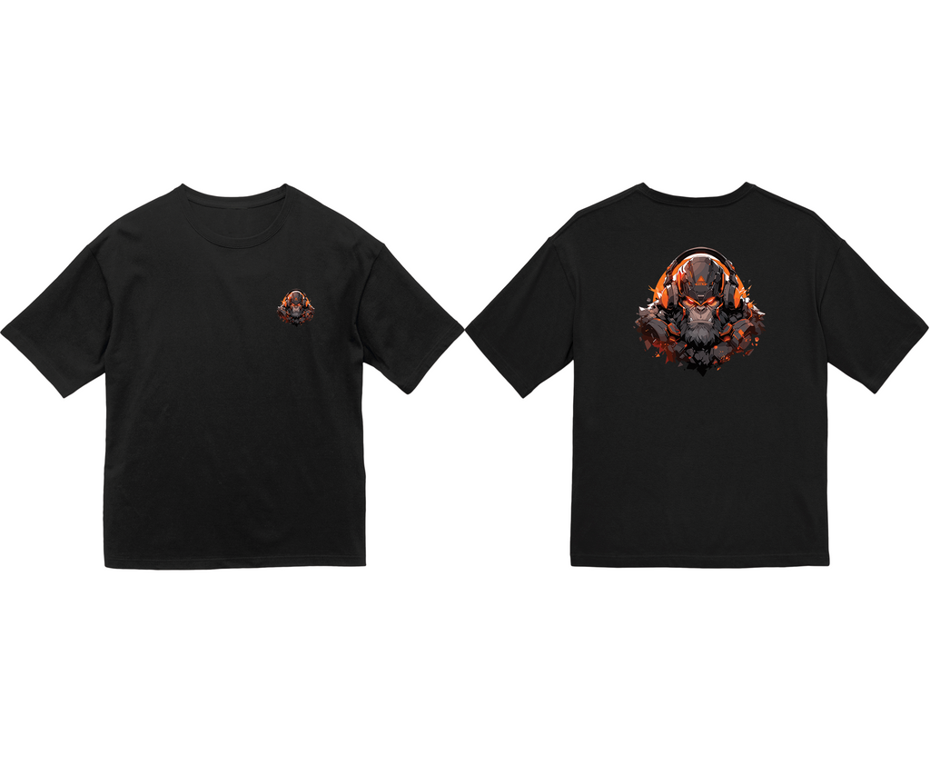 100%纯棉超大T恤 | Mascot-Ape-007