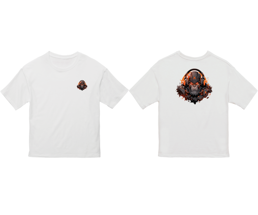 100%纯棉超大T恤 | Mascot-Ape-007