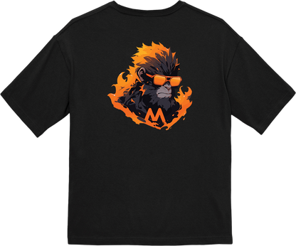 100% Cotton Oversized Tee | Mascot-Ape-008