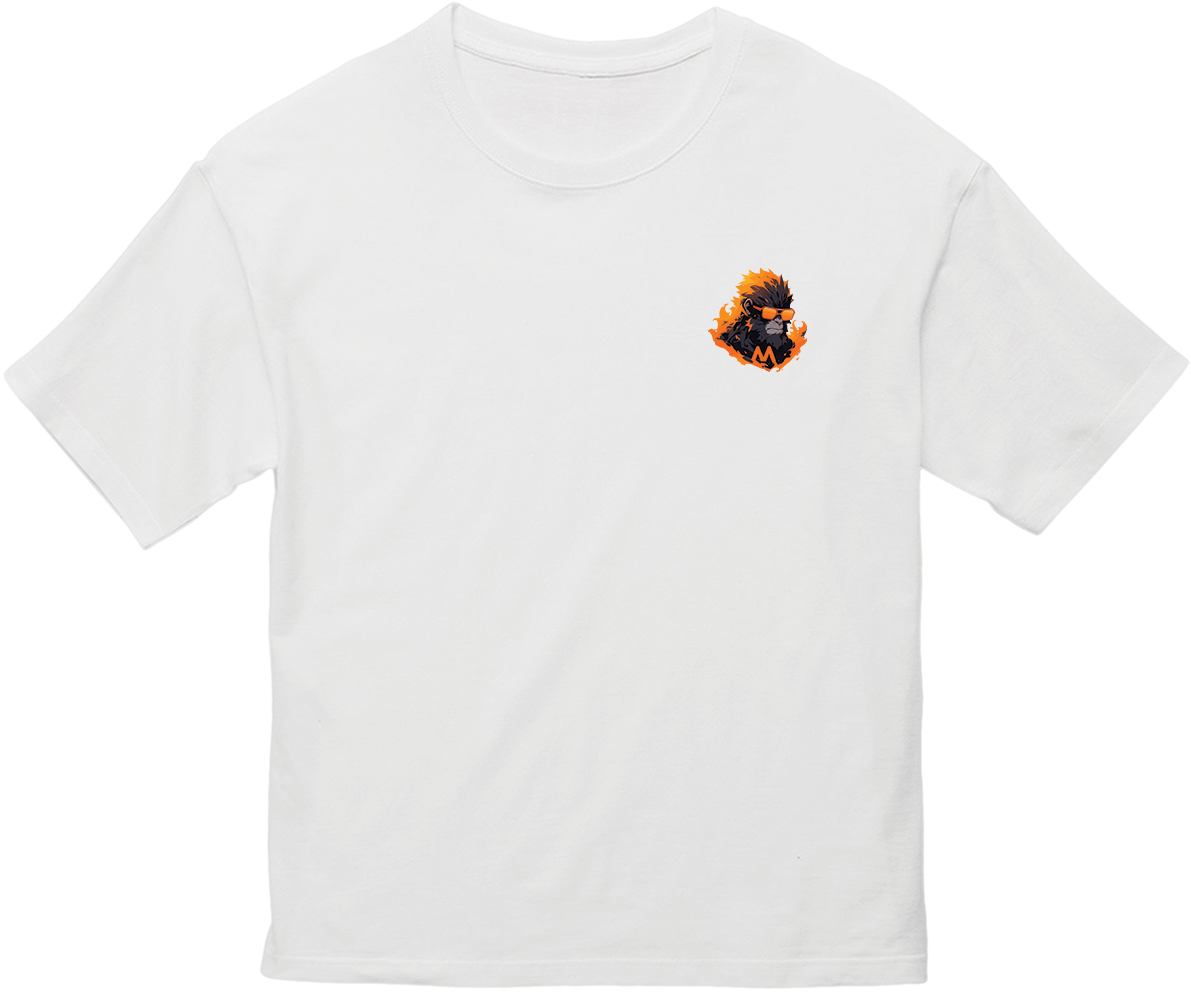 100% 纯棉超大T恤 | Mascot-Ape-008