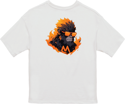 100% Cotton Oversized Tee | Mascot-Ape-008