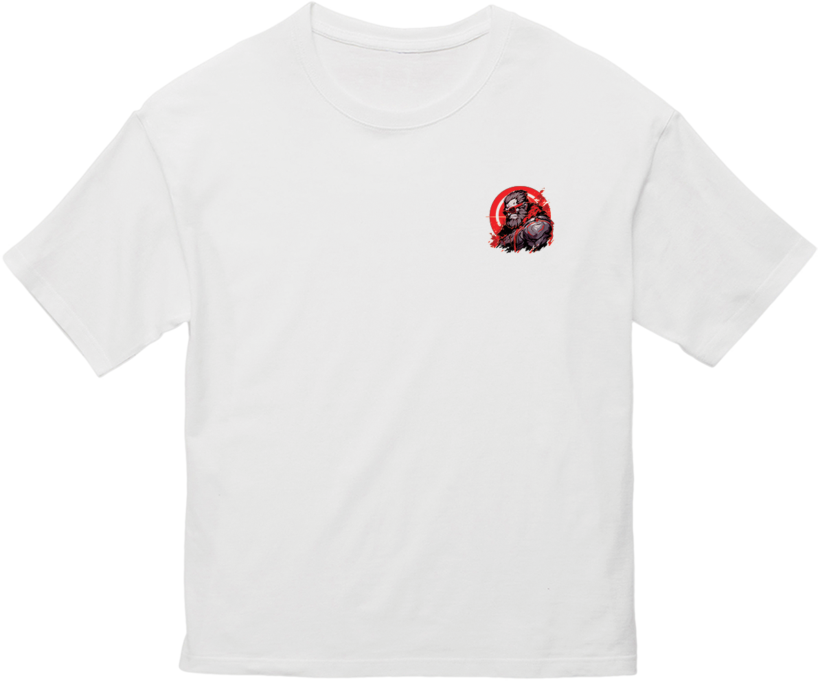 100% 纯棉超大T恤 | Mascot-Ape-009