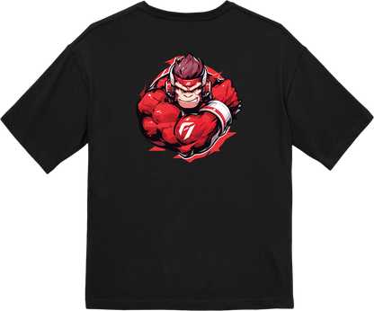 100% Cotton Oversized Tee | Mascot-Ape-010