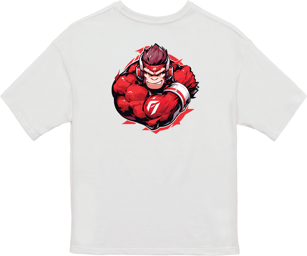 100% 纯棉超大T恤 | Mascot-Ape-010