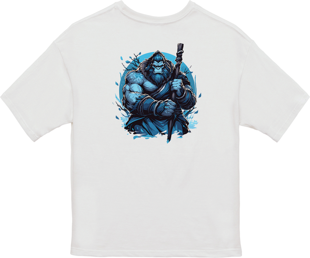 100% 纯棉超大T恤 | Mascot-Ape-013