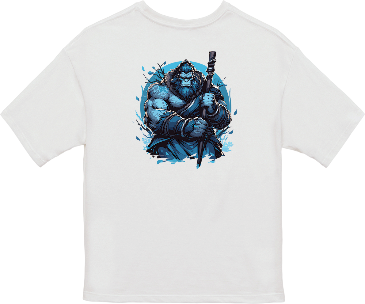 100% Cotton Oversized Tee | Mascot-Ape-013