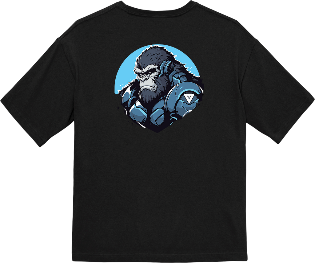 100% 纯棉超大T恤 | Mascot-Ape-014