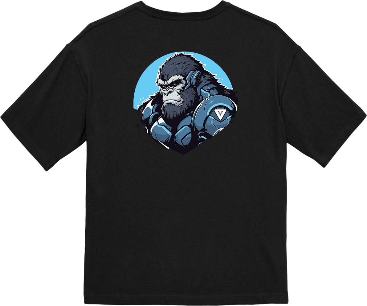 100% Cotton Oversized Tee | Mascot-Ape-014