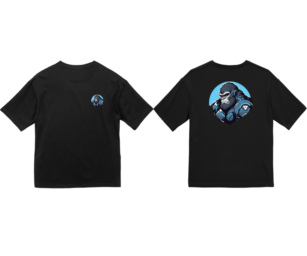 100% 纯棉超大T恤 | Mascot-Ape-014