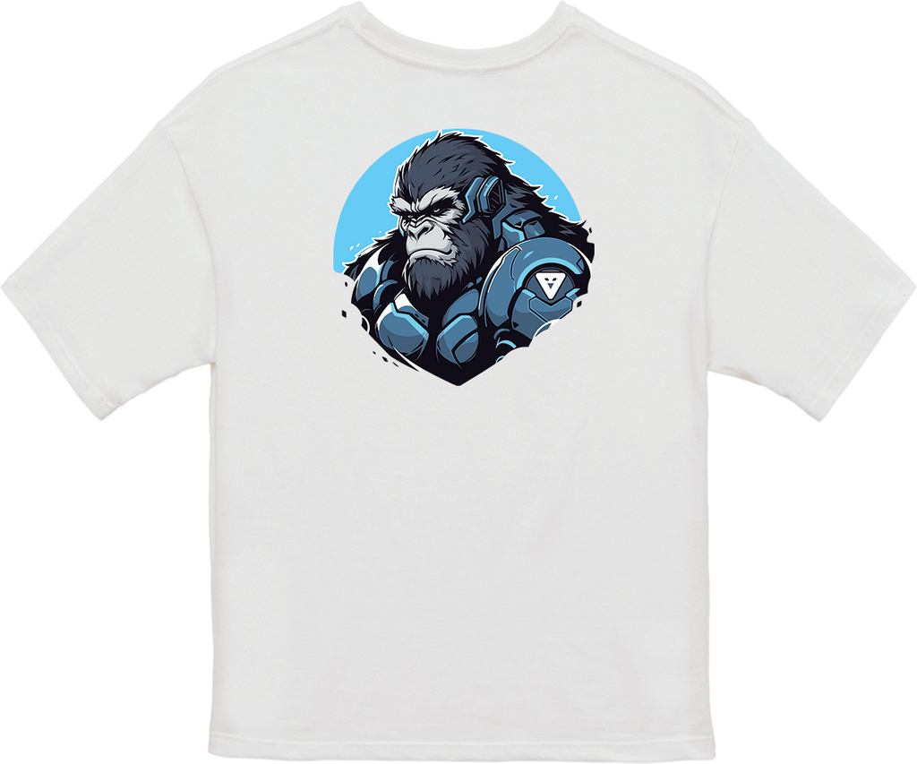 100% 纯棉超大T恤 | Mascot-Ape-014