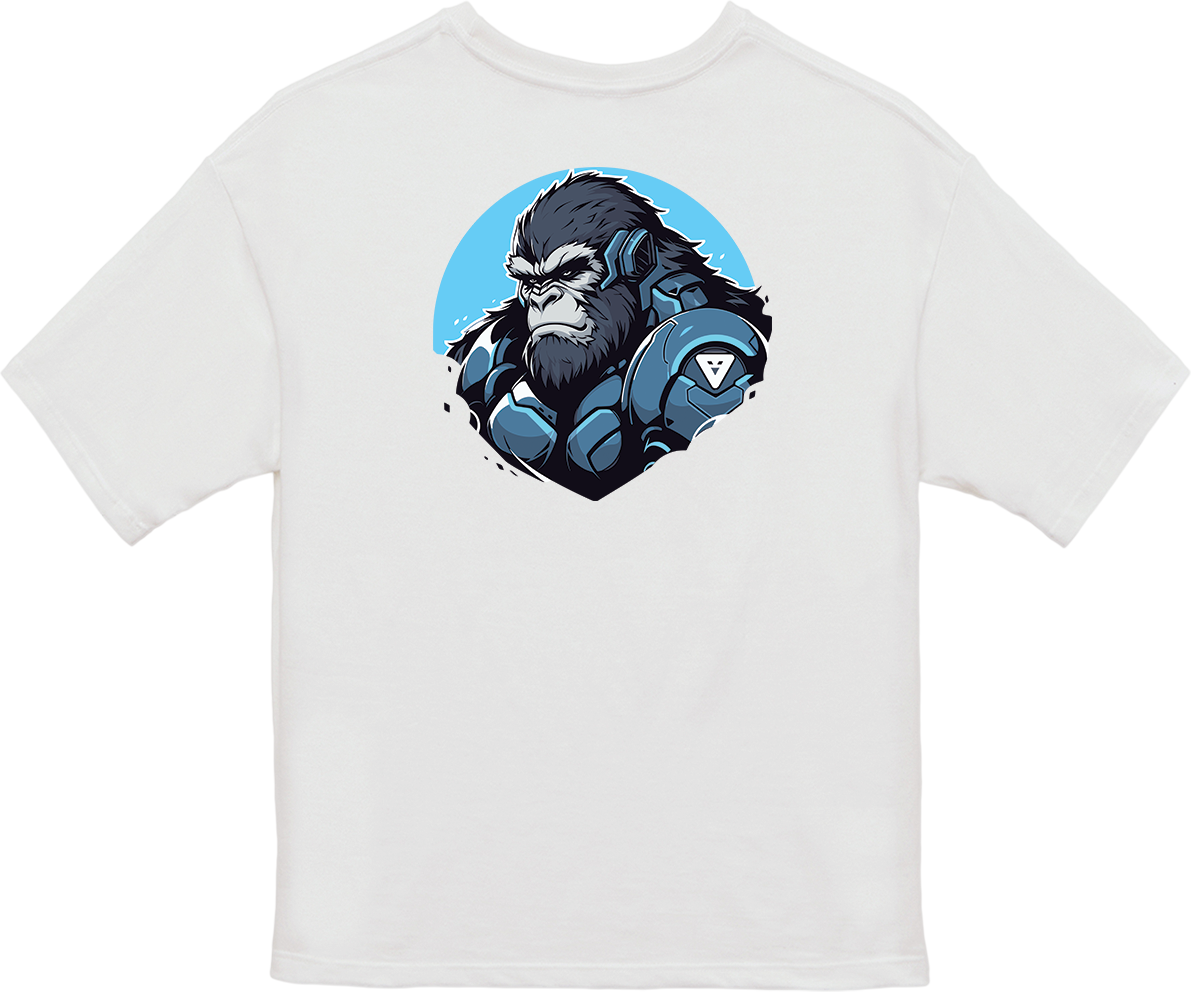 100% Cotton Oversized Tee | Mascot-Ape-014