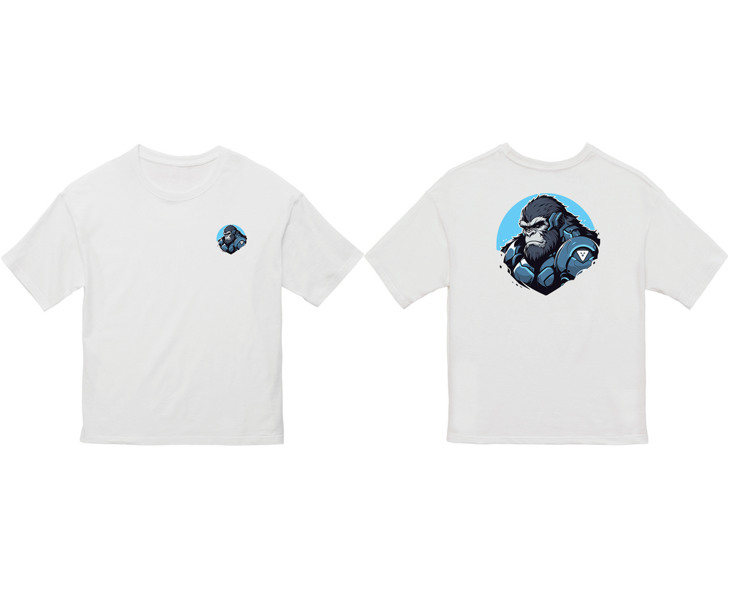 100% 纯棉超大T恤 | Mascot-Ape-014