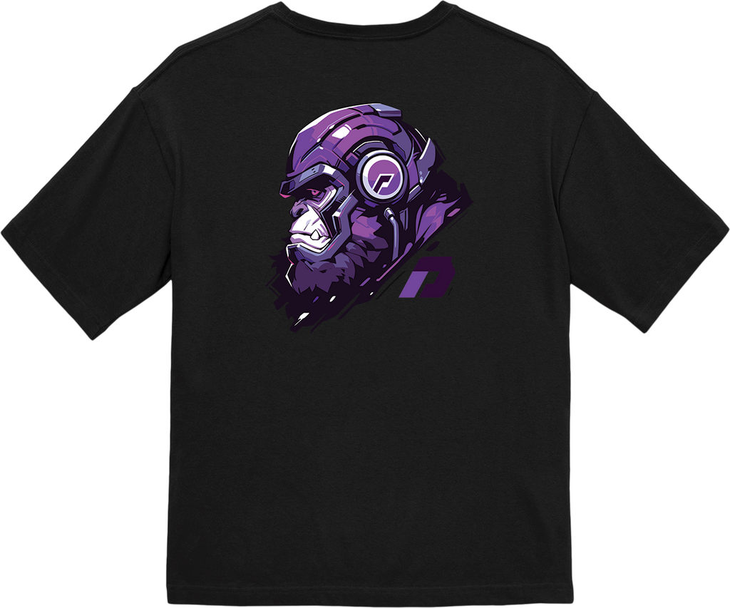 100% 纯棉超大T恤 | Mascot-Ape-015