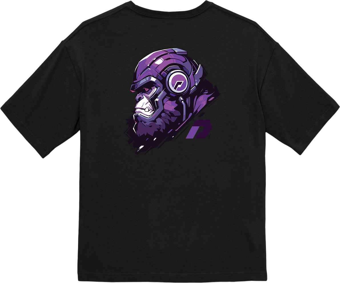 100% 纯棉超大T恤 | Mascot-Ape-015