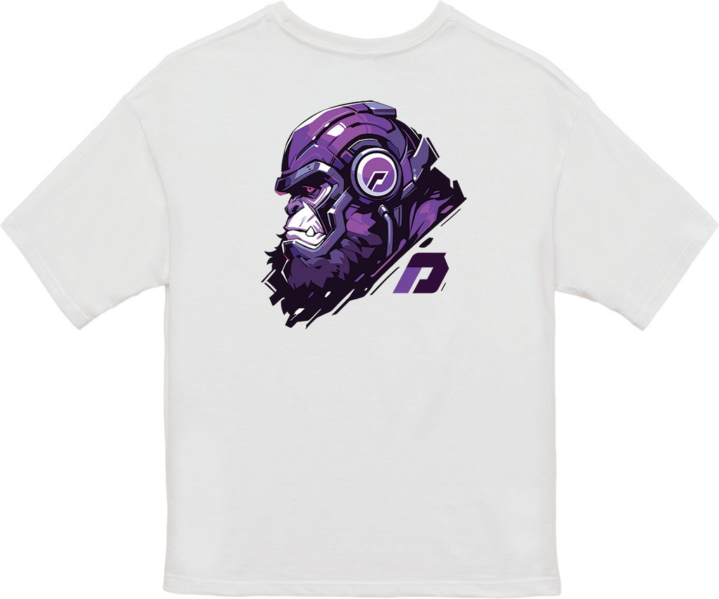 100% 纯棉超大T恤 | Mascot-Ape-015