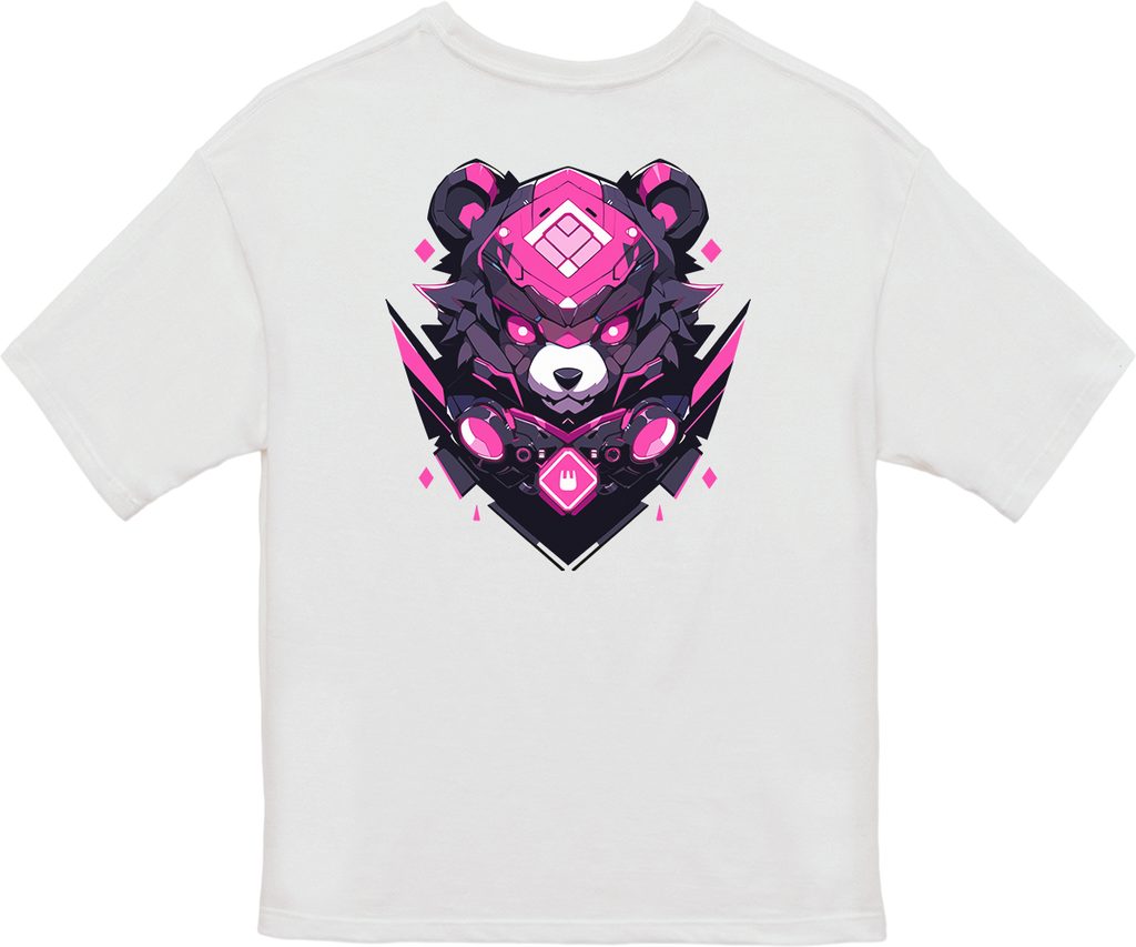 100%纯棉超大T恤 | Mascot-Bear-001