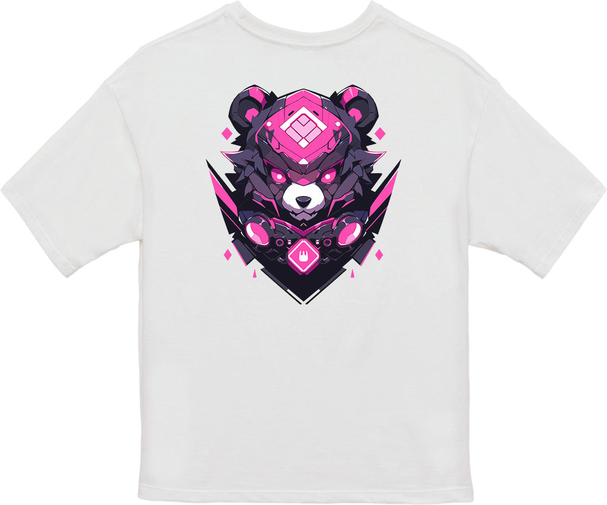 100%纯棉超大T恤 | Mascot-Bear-001