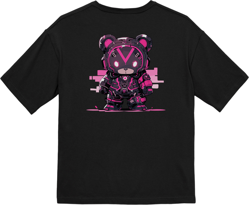 100% 纯棉超大T恤 | Mascot-Bear-002