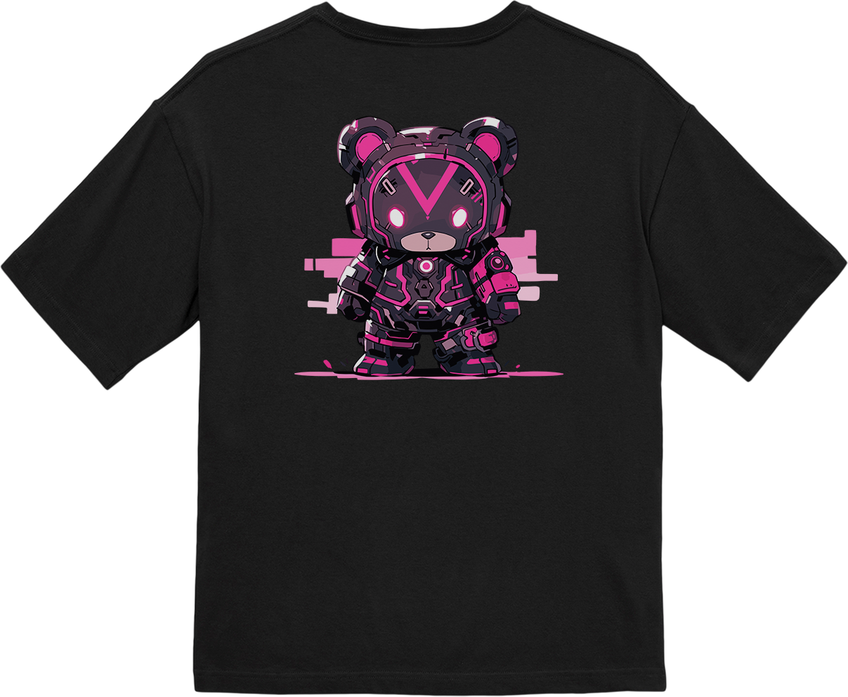 100% 纯棉超大T恤 | Mascot-Bear-002
