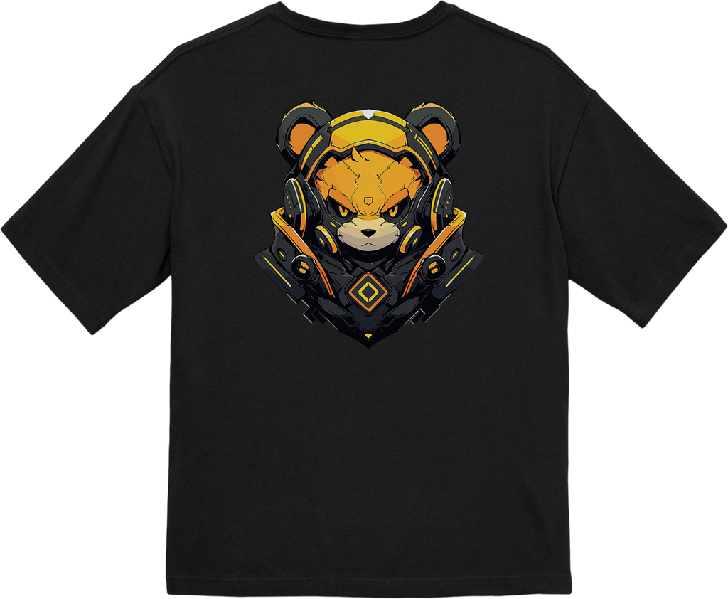 100% 纯棉超大T恤 | Mascot-Bear-003