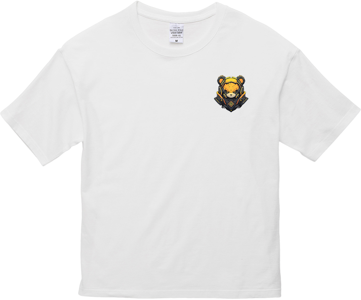 100% 纯棉超大T恤 | Mascot-Bear-003