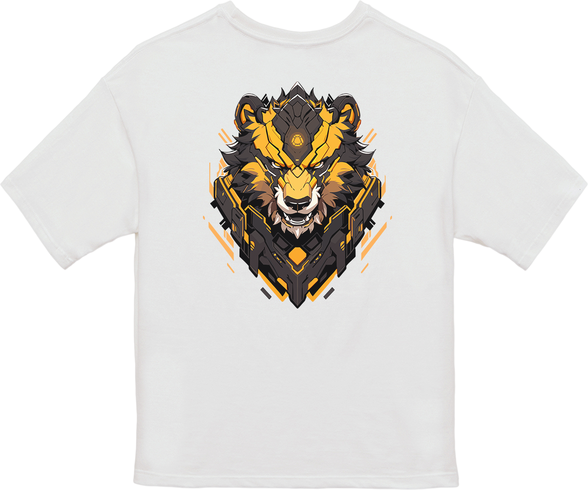 100% 纯棉超大T恤 | Mascot-Bear-004