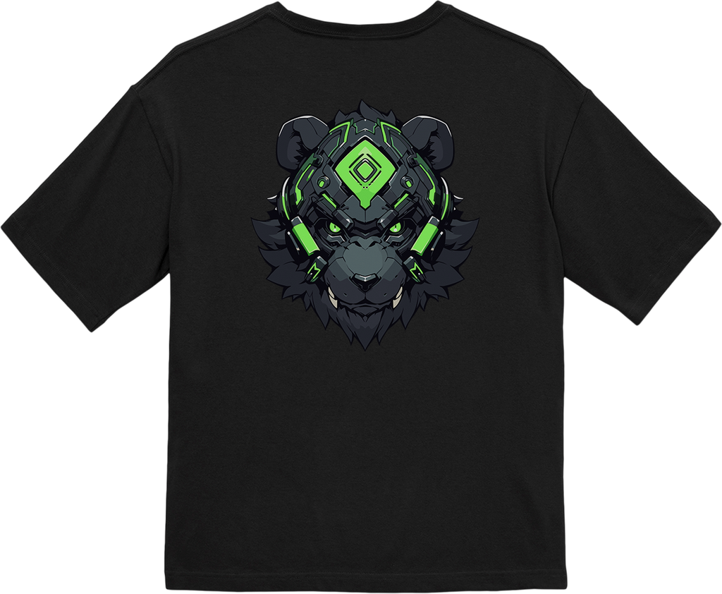 100%纯棉超大T恤 | Mascot-Bear-006