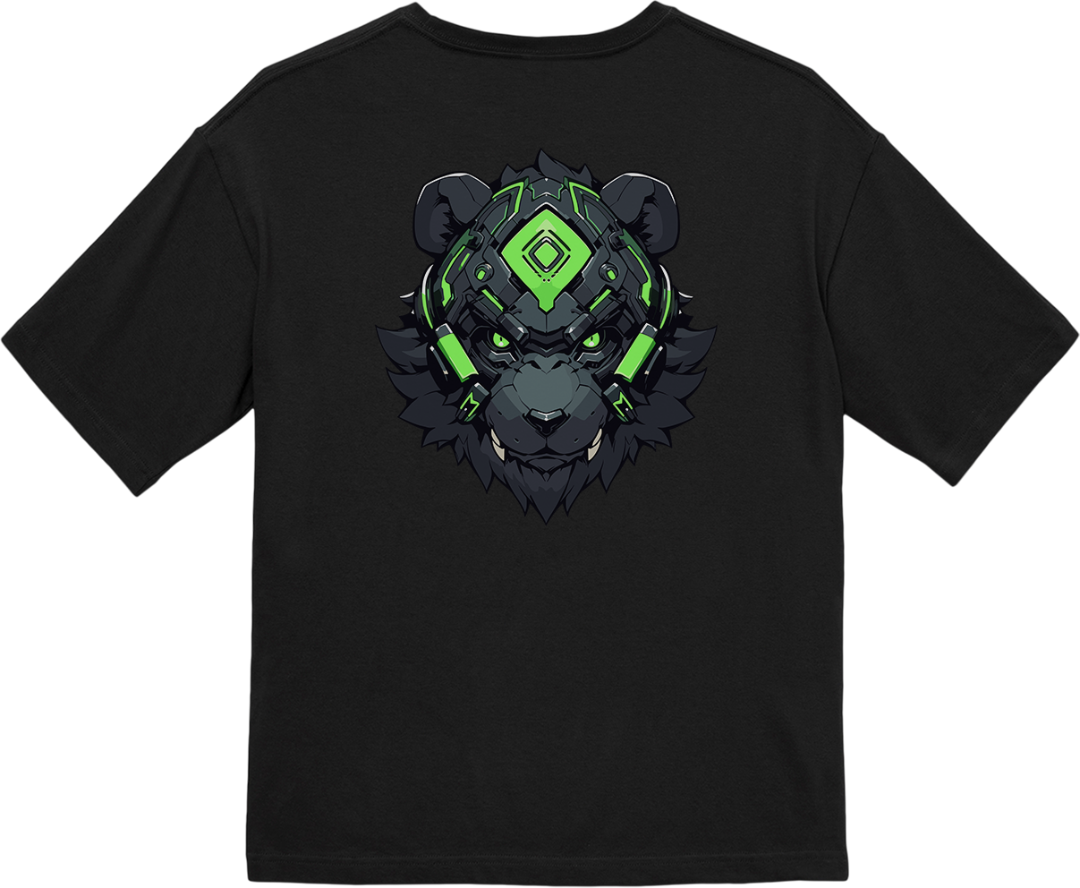 100%纯棉超大T恤 | Mascot-Bear-006
