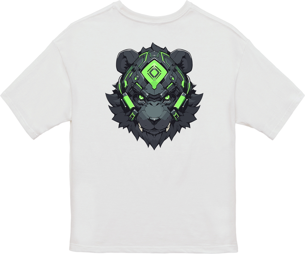 100%纯棉超大T恤 | Mascot-Bear-006