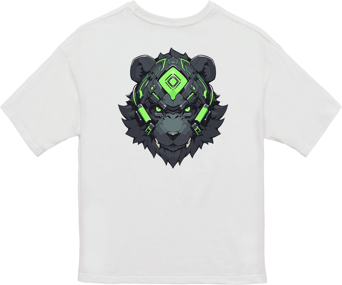 100%纯棉超大T恤 | Mascot-Bear-006