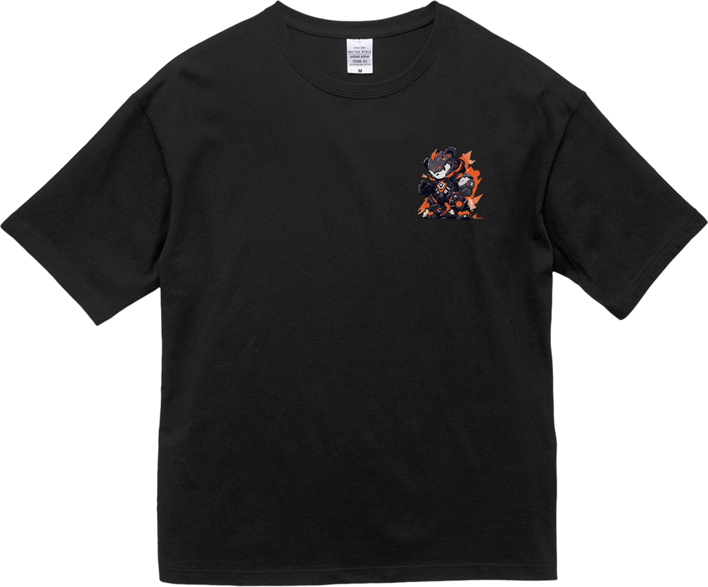 100%纯棉超大T恤 | Mascot-Bear-007