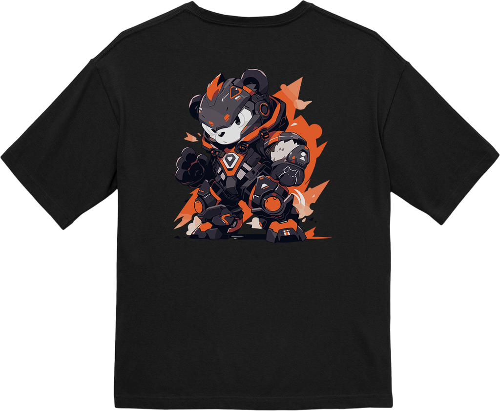 100%纯棉超大T恤 | Mascot-Bear-007