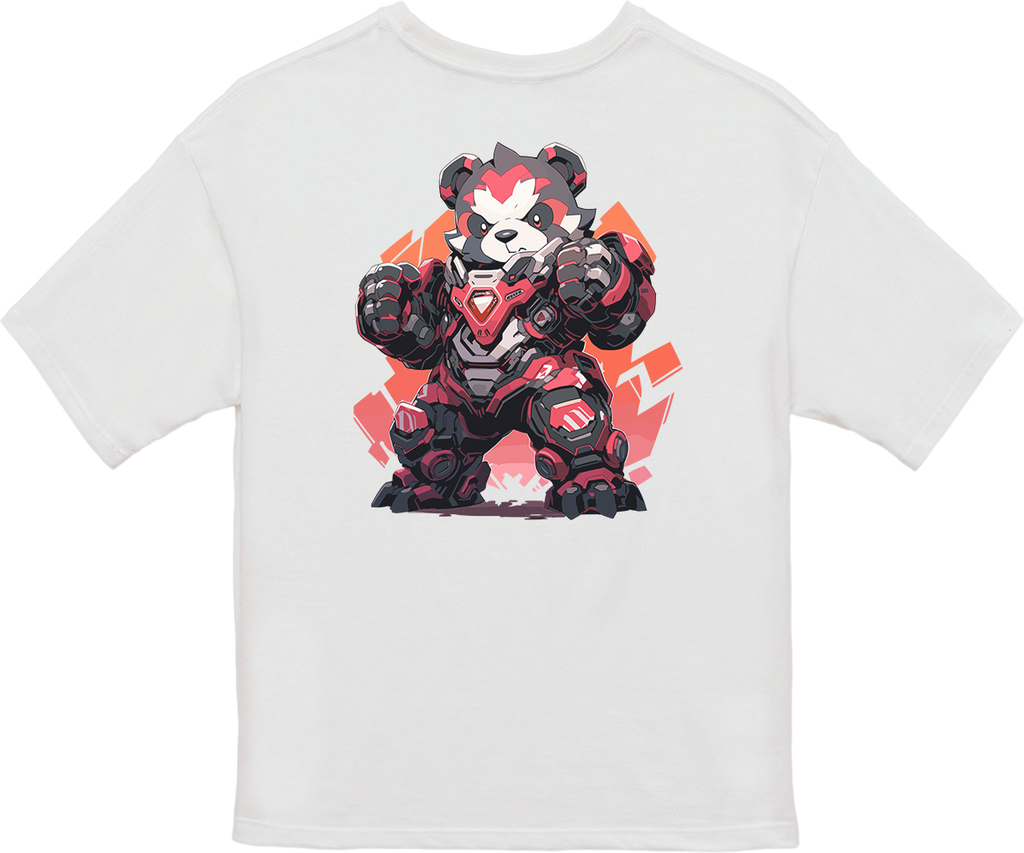100%纯棉超大T恤 | Mascot-Bear-008