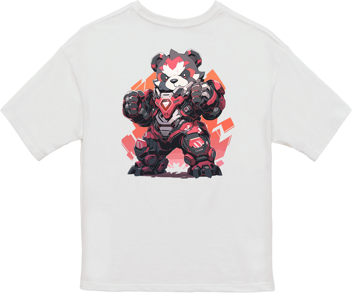100%纯棉超大T恤 | Mascot-Bear-008