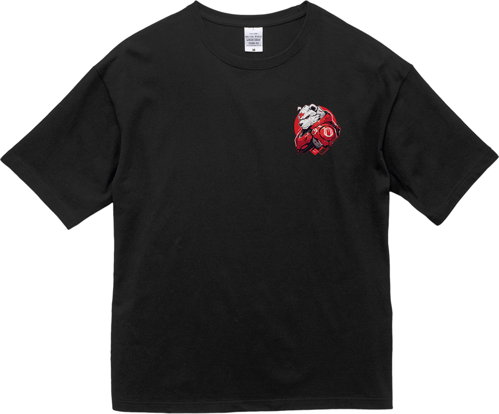 100%纯棉超大T恤 | Mascot-Bear-009