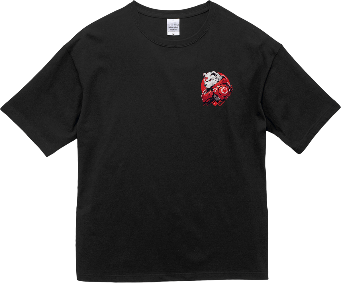100%纯棉超大T恤 | Mascot-Bear-009