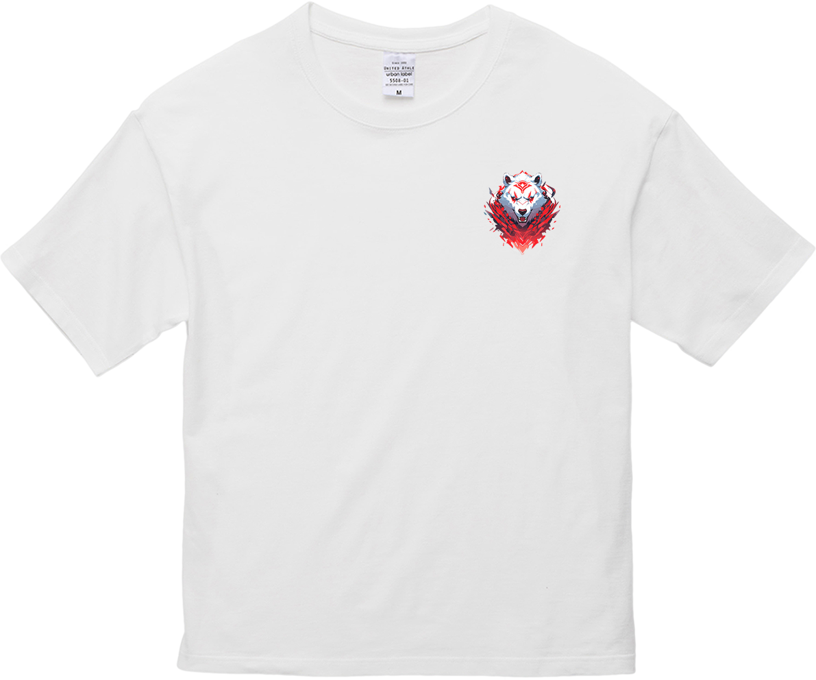 100%纯棉超大T恤 | Mascot-Bear-010