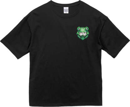 100% Cotton Oversized Tee | Mascot-Bear-011