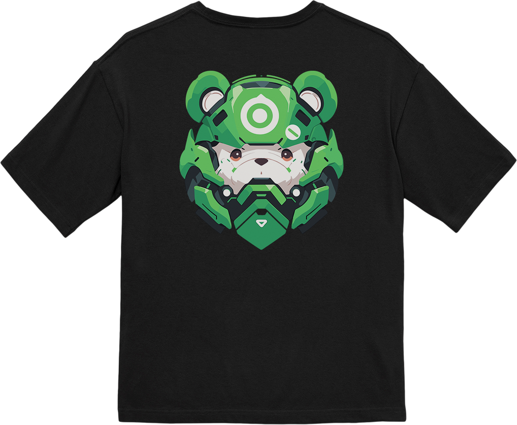 100%纯棉超大T恤 | Mascot-Bear-011