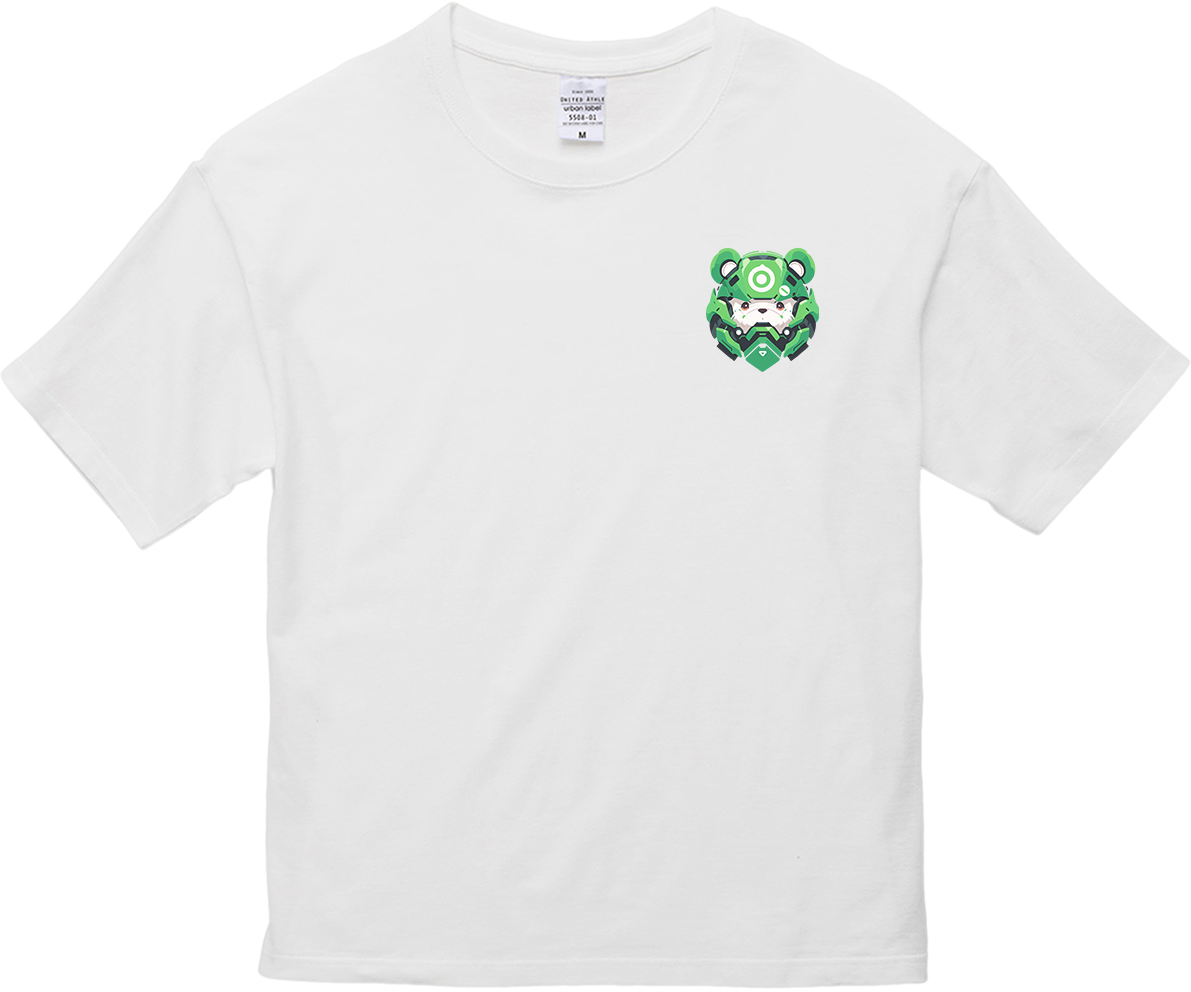 100%纯棉超大T恤 | Mascot-Bear-011