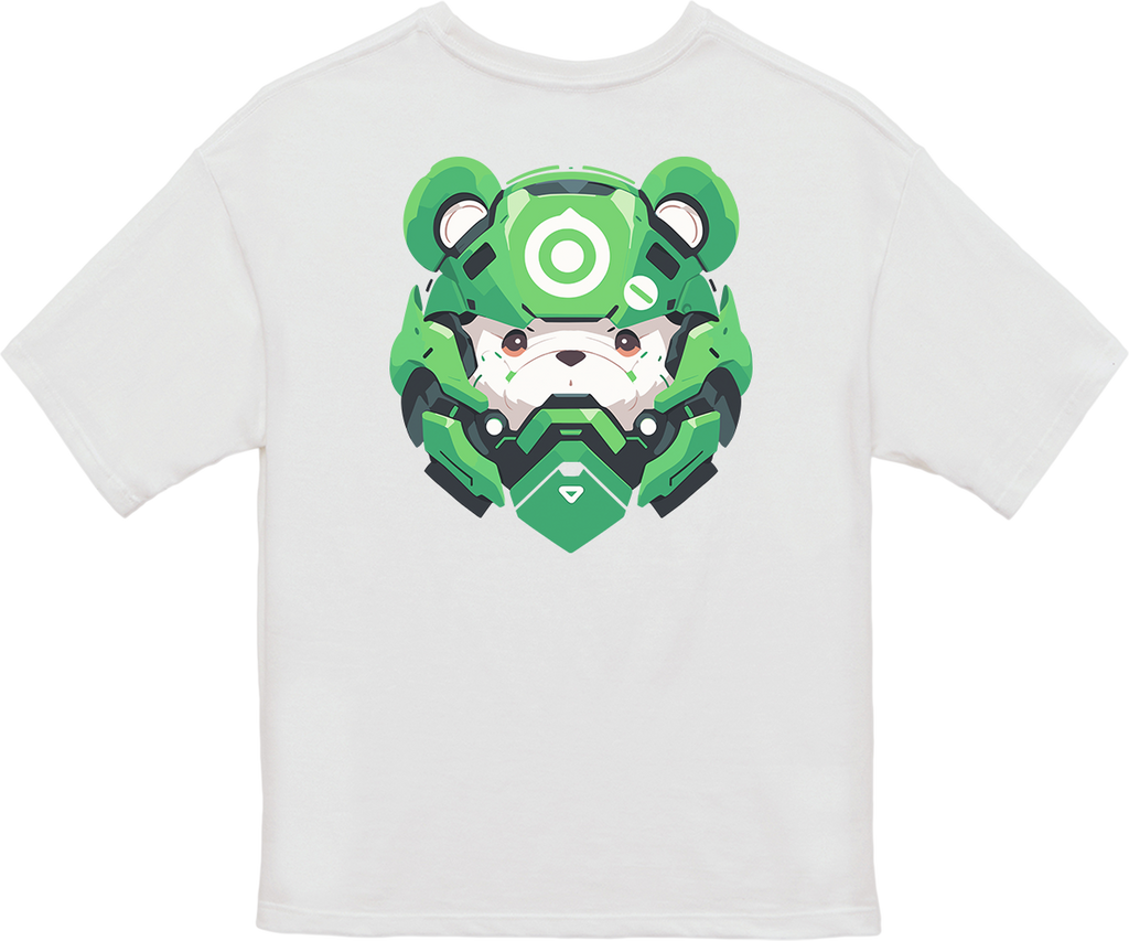 100%纯棉超大T恤 | Mascot-Bear-011