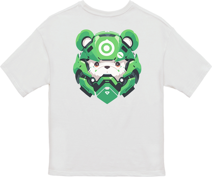 100% Cotton Oversized Tee | Mascot-Bear-011