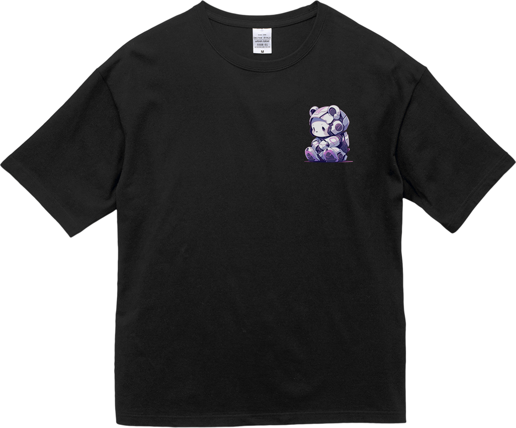 100%纯棉超大T恤 | Mascot-Bear-016