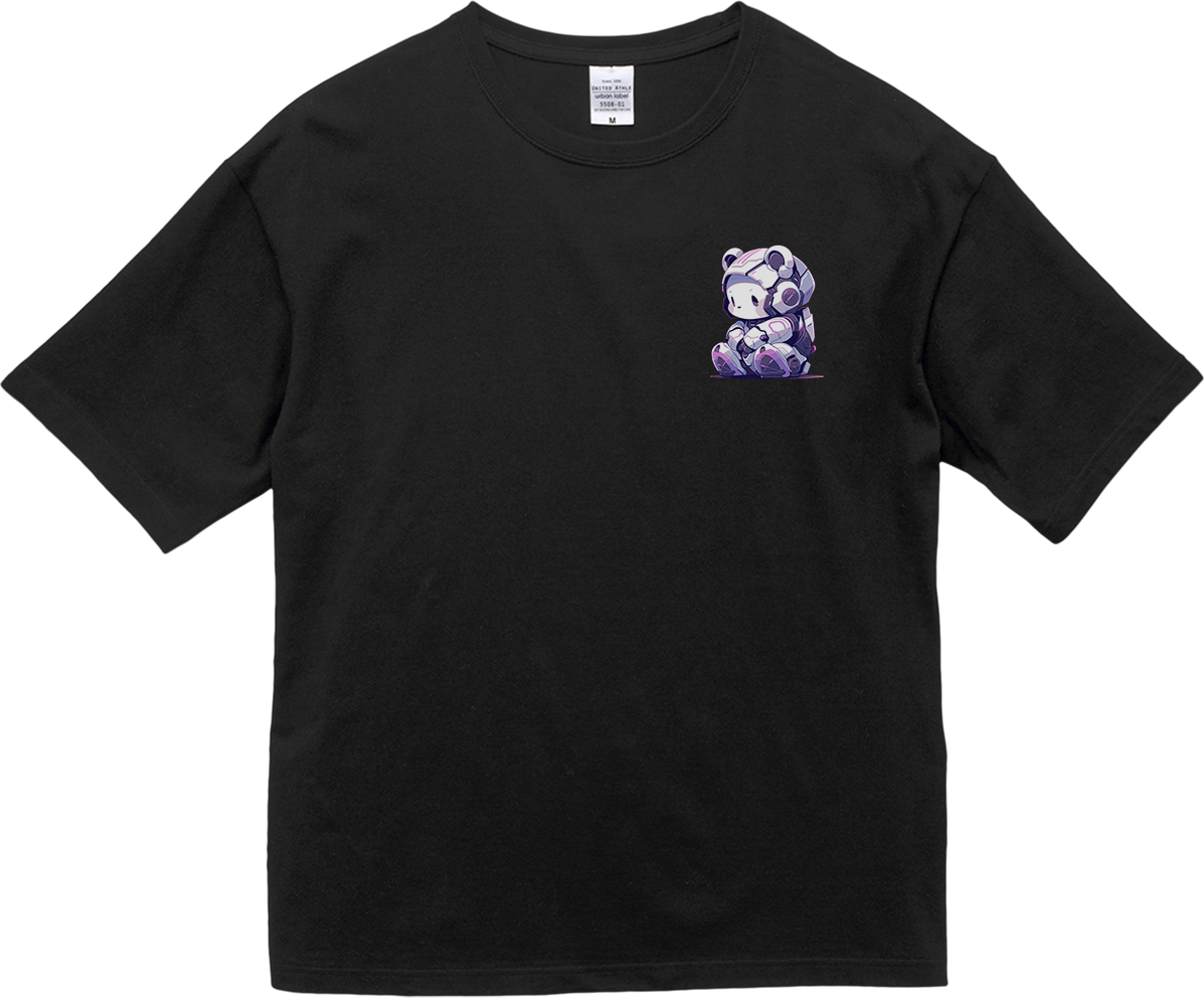 100%纯棉超大T恤 | Mascot-Bear-016