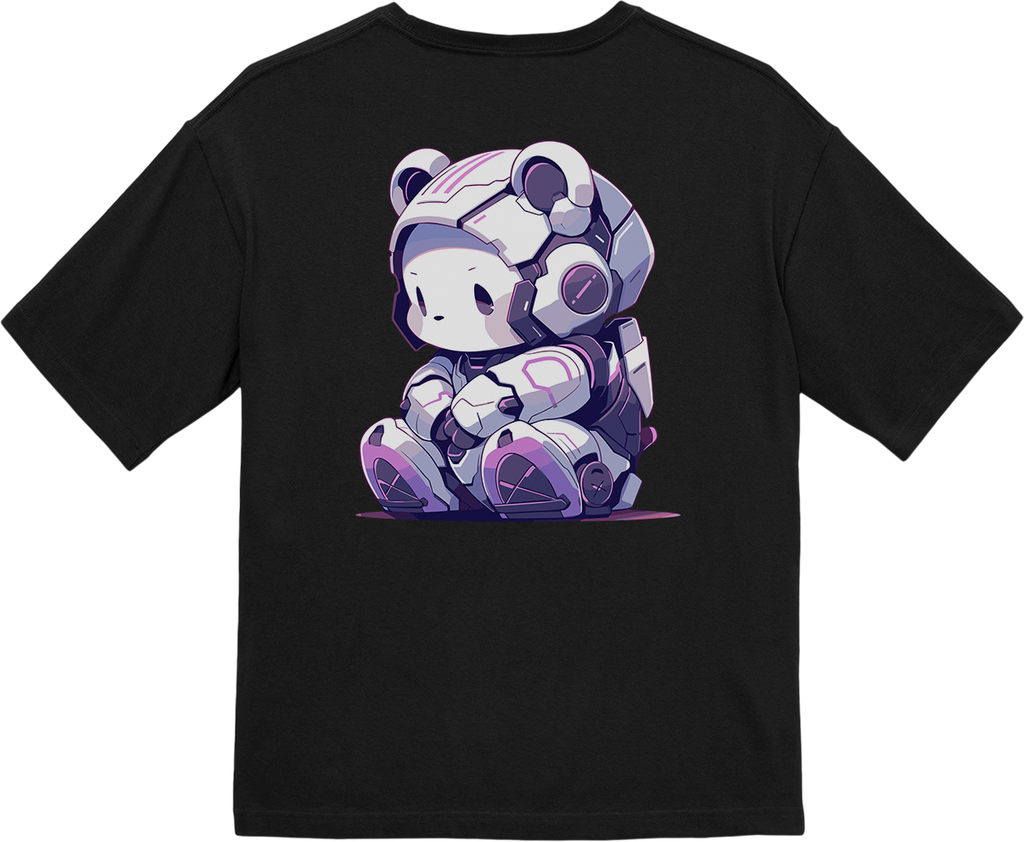 100%纯棉超大T恤 | Mascot-Bear-016