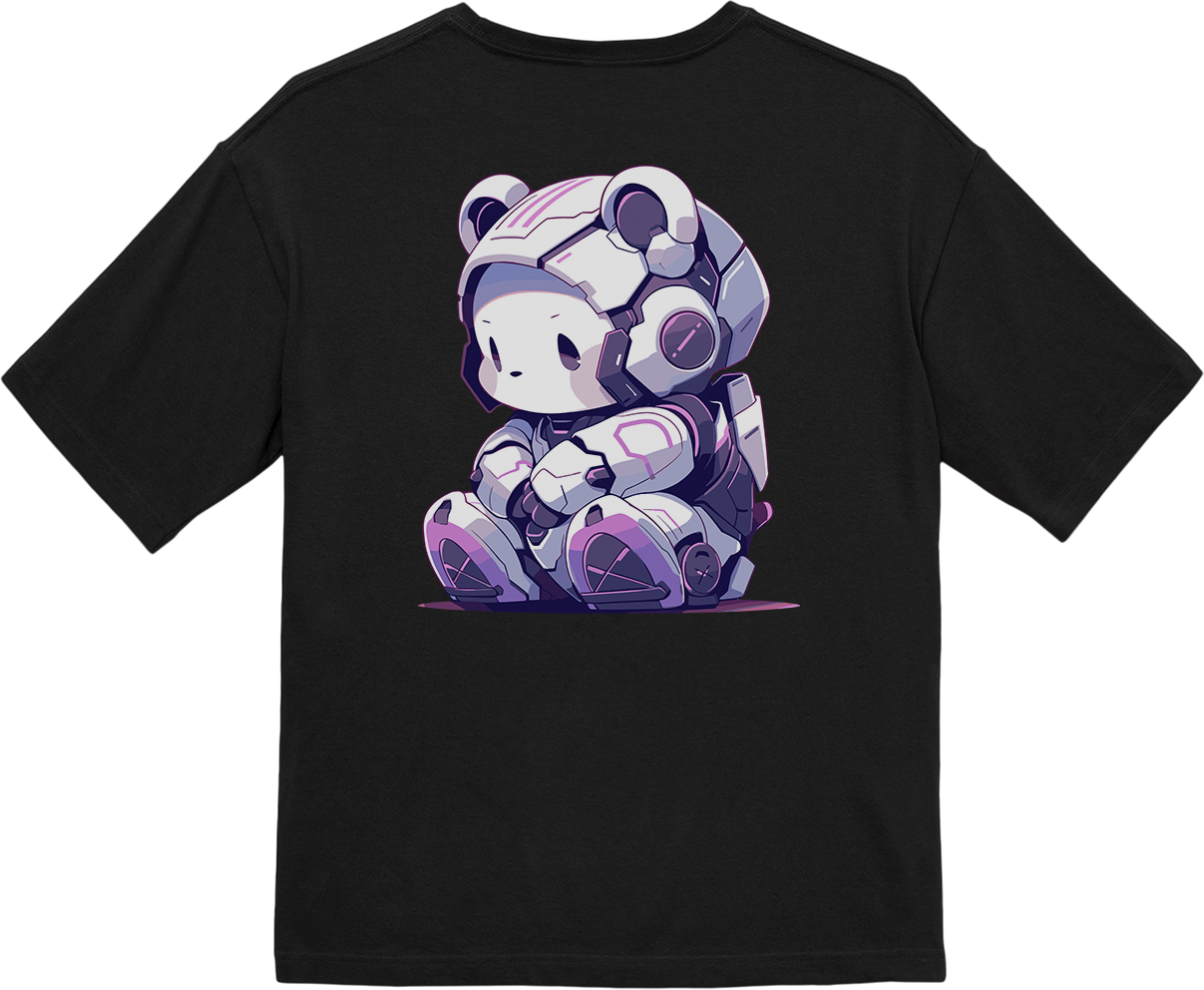 100%纯棉超大T恤 | Mascot-Bear-016