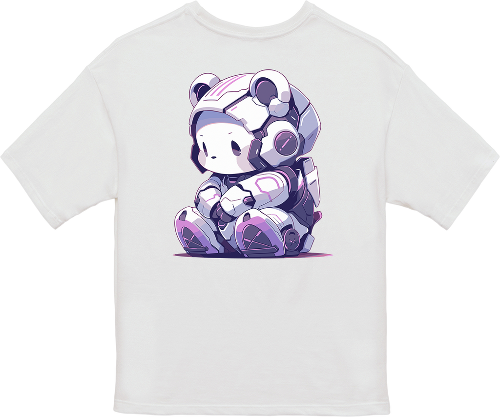 100%纯棉超大T恤 | Mascot-Bear-016