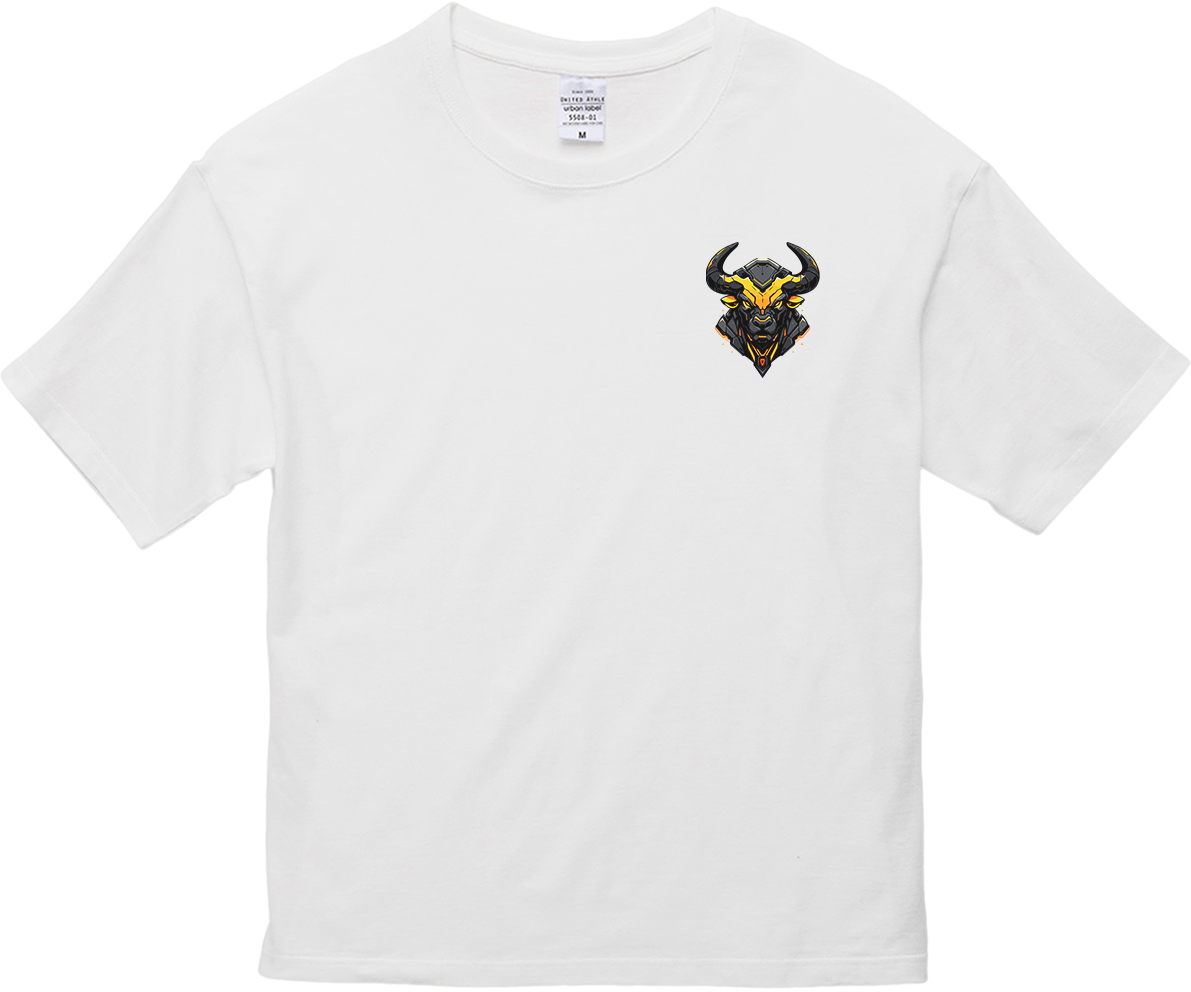 100%纯棉超大T恤 | Mascot-Bull-003