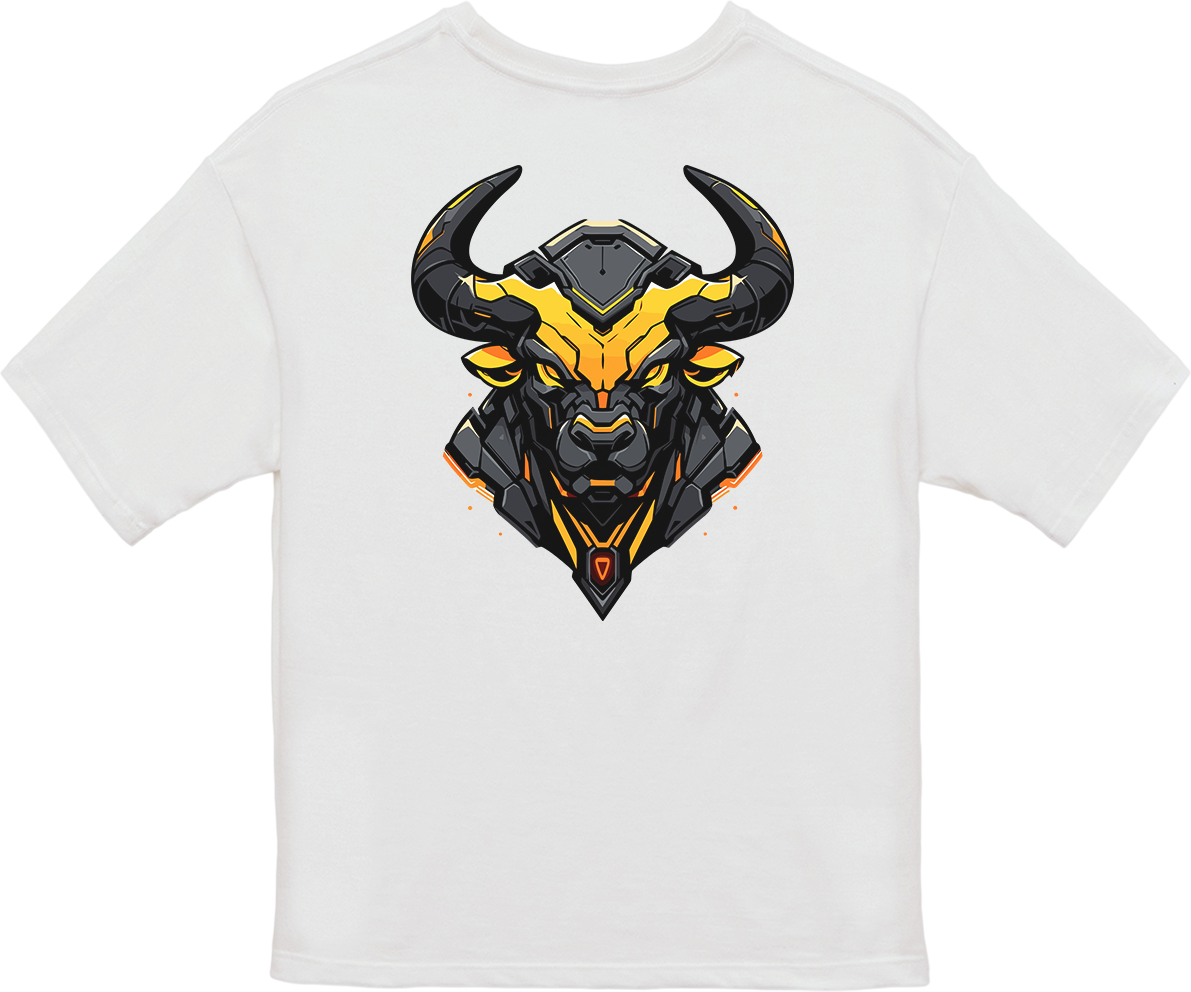 100%纯棉超大T恤 | Mascot-Bull-003