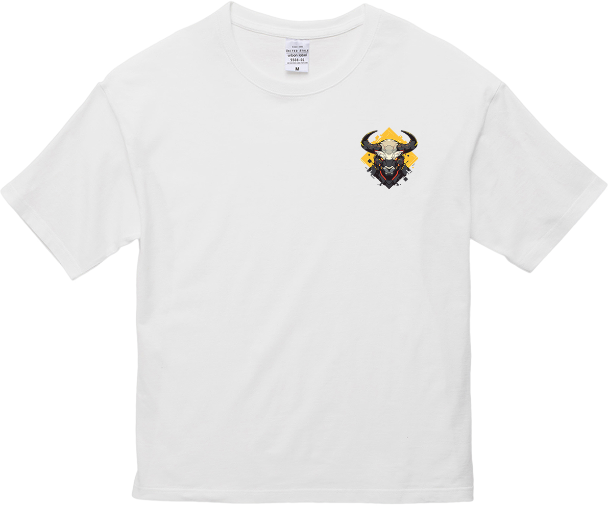 100%纯棉超大T恤 | Mascot-Bull-004